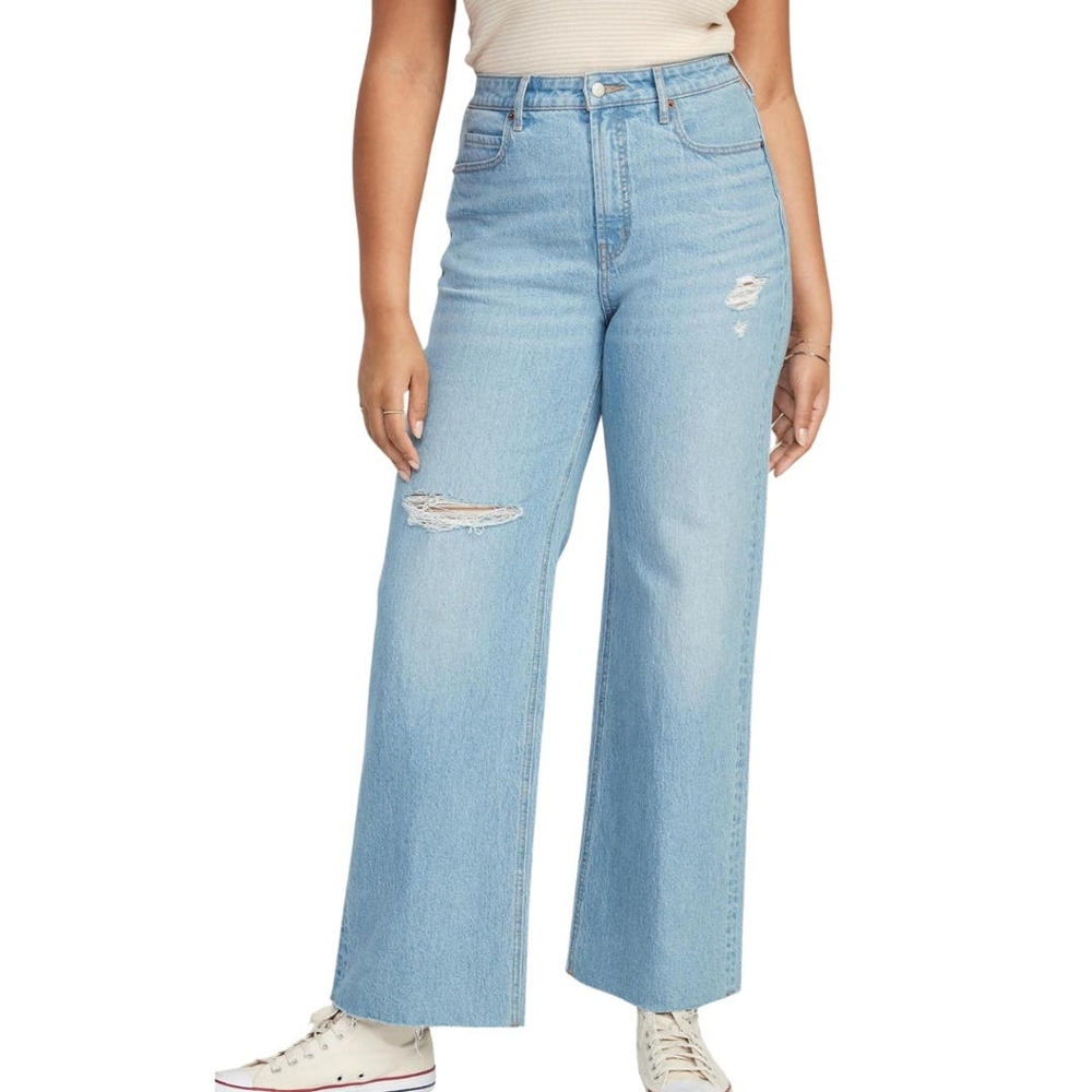OLD NAVY Wide Leg Jeans (16 Tall)